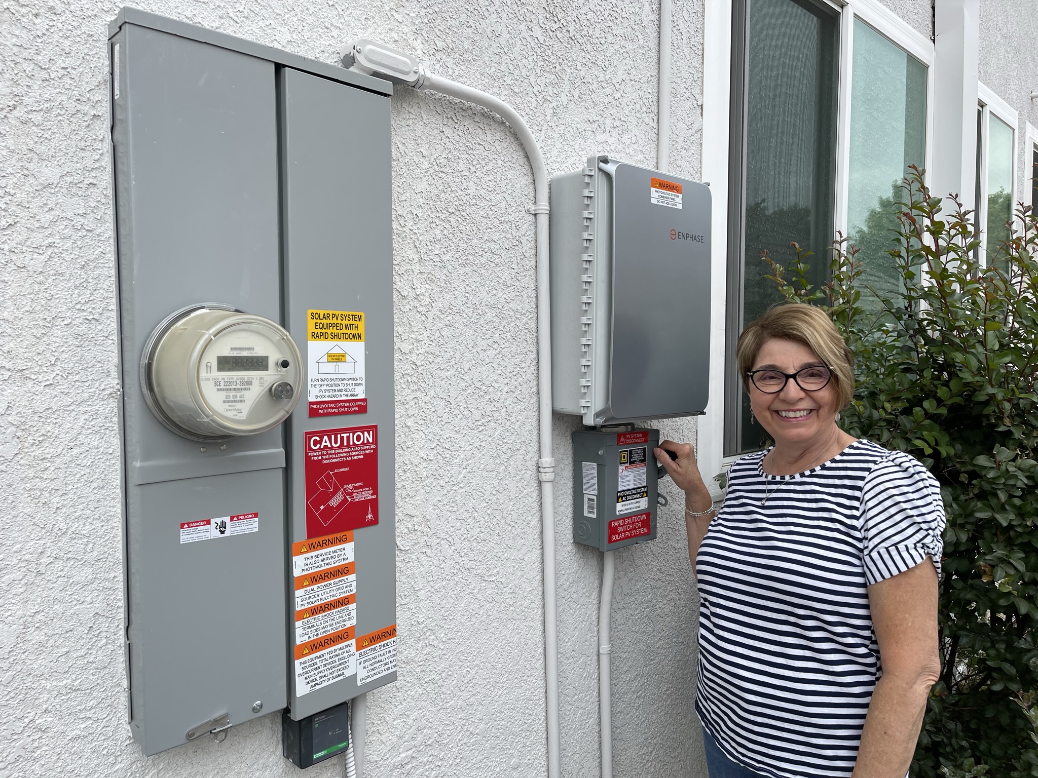 Happy Solar Customer